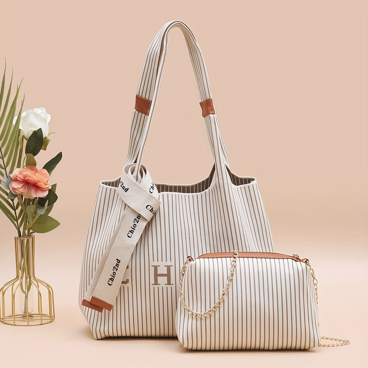✨ VelvetSorelle DuoStripe 👜