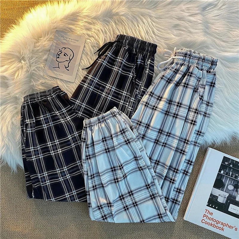 Velvet Rebel Plaid Trousers