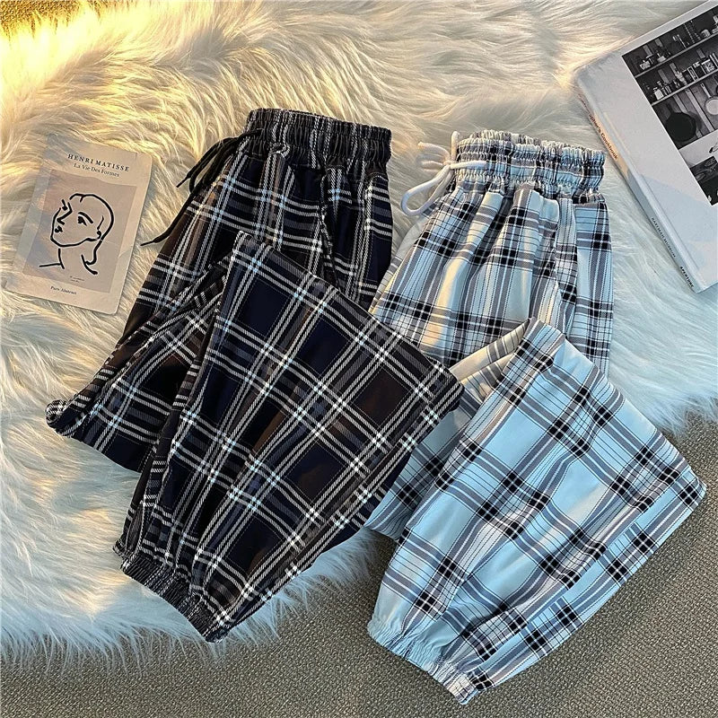 Velvet Rebel Plaid Trousers