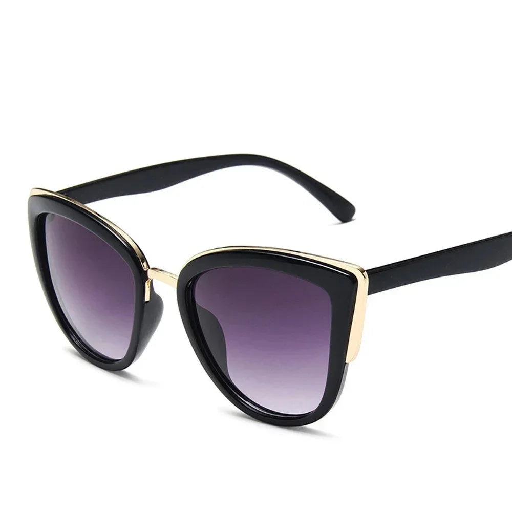 Velvet Chic Gradient Cat Eyes 🕶