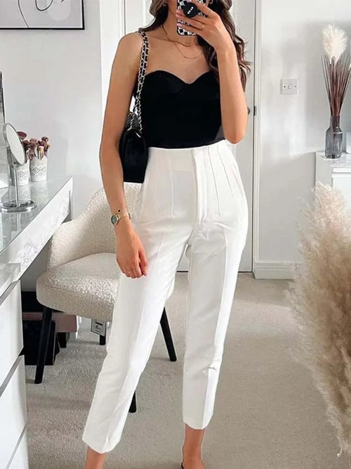 VelvetEdge SeamFit Trousers