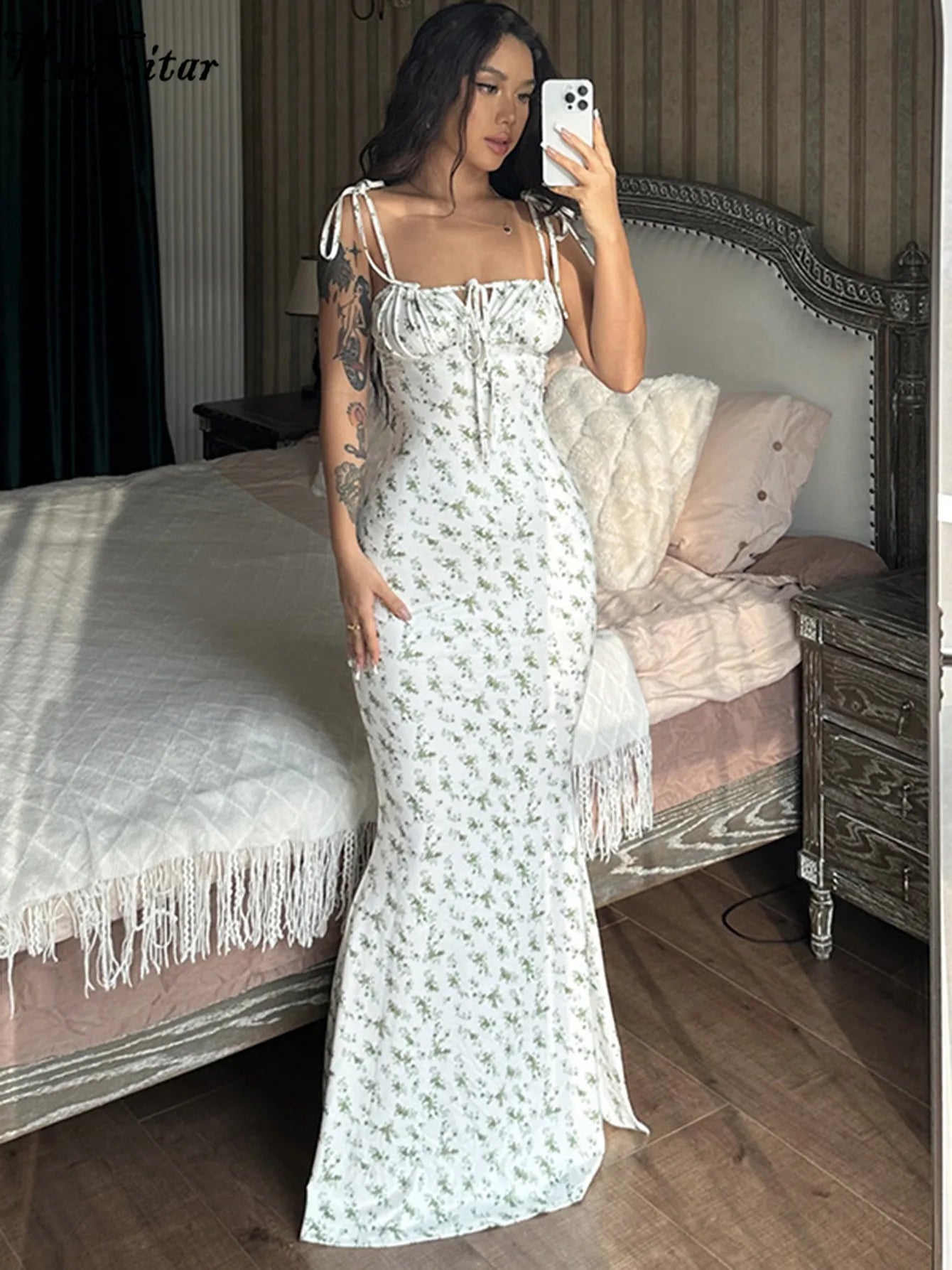 FloralVibe Summer Maxi