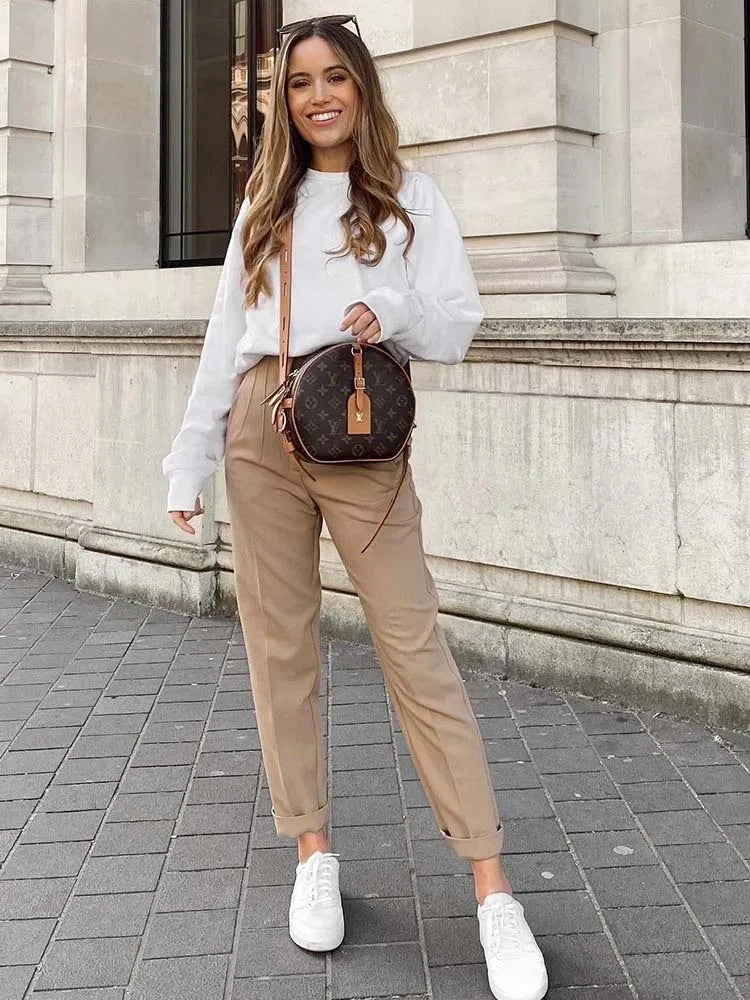 VelvetEdge SeamFit Trousers