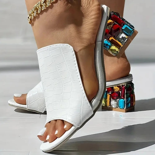 FLÓELS LuxeCrystal Sandalar 🌞