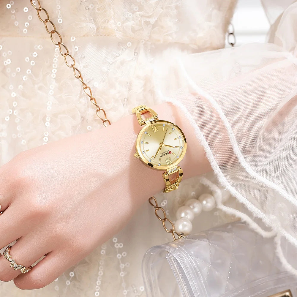 Velvet Luxe Crystal Watch