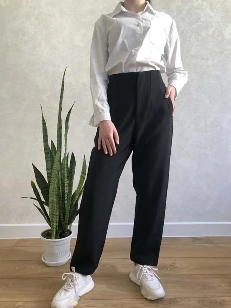 VelvetEdge SeamFit Trousers