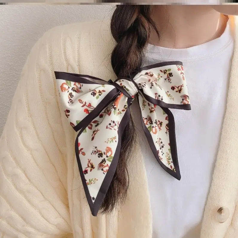 Velvet Vogue Luxe Silk Bow