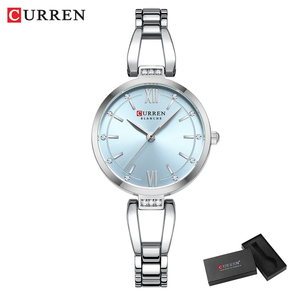 Velvet Luxe Crystal Watch