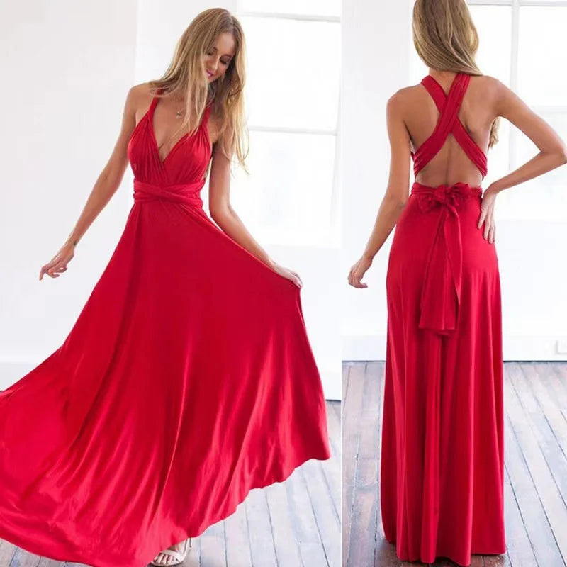 Velvet Mystique Convertible Dress