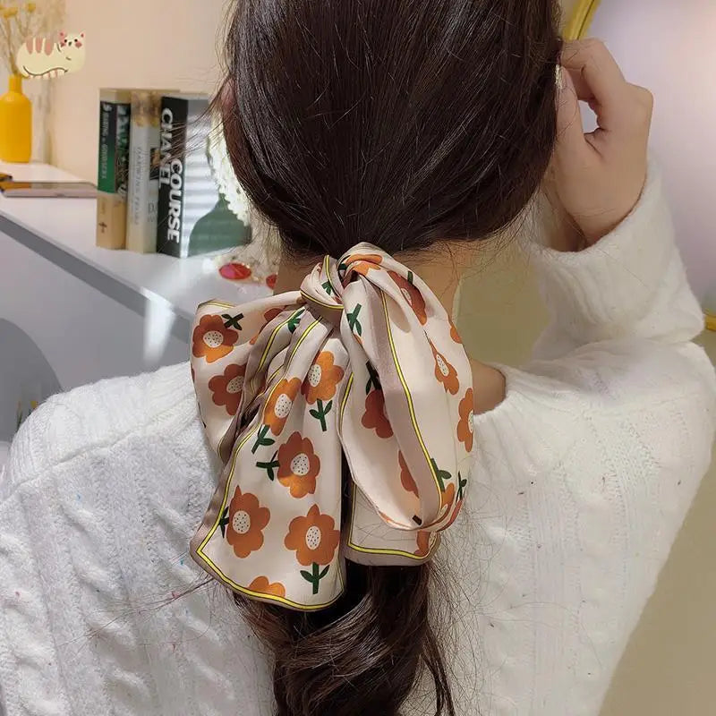 Velvet Vogue Luxe Silk Bow