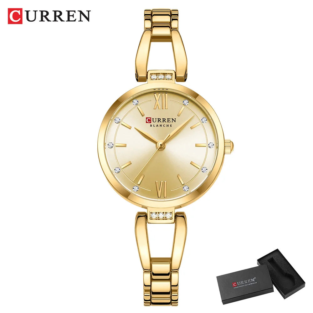 Velvet Luxe Crystal Watch