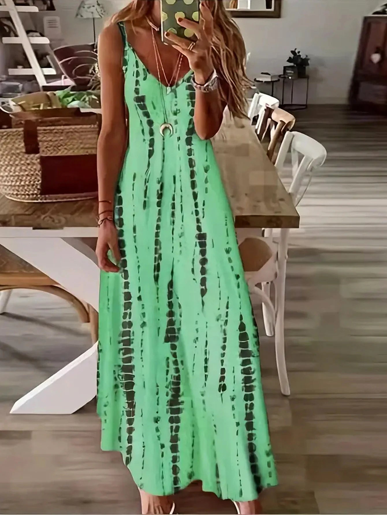 VelvetGlow Beach Maxi
