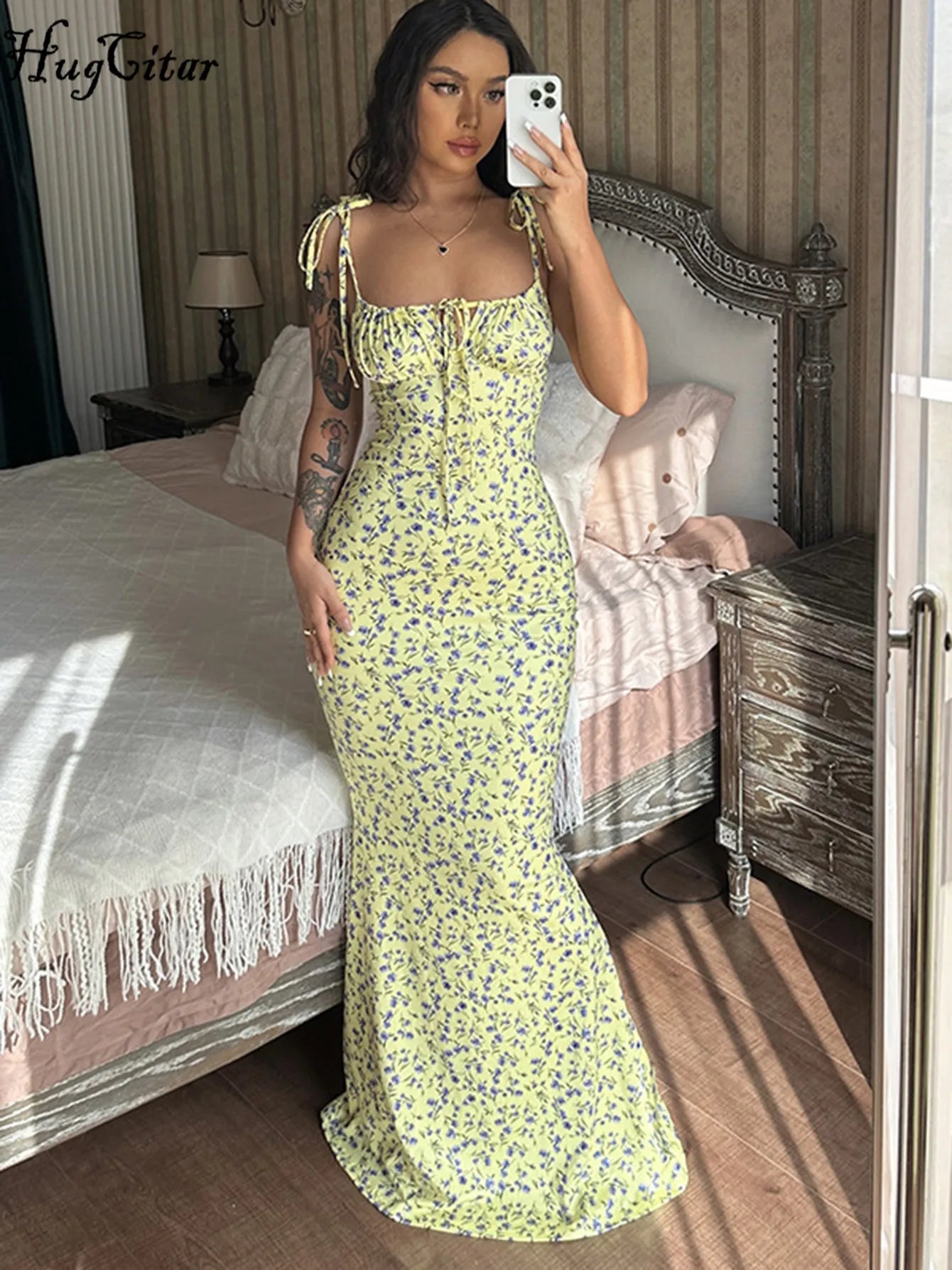 FloralVibe Summer Maxi