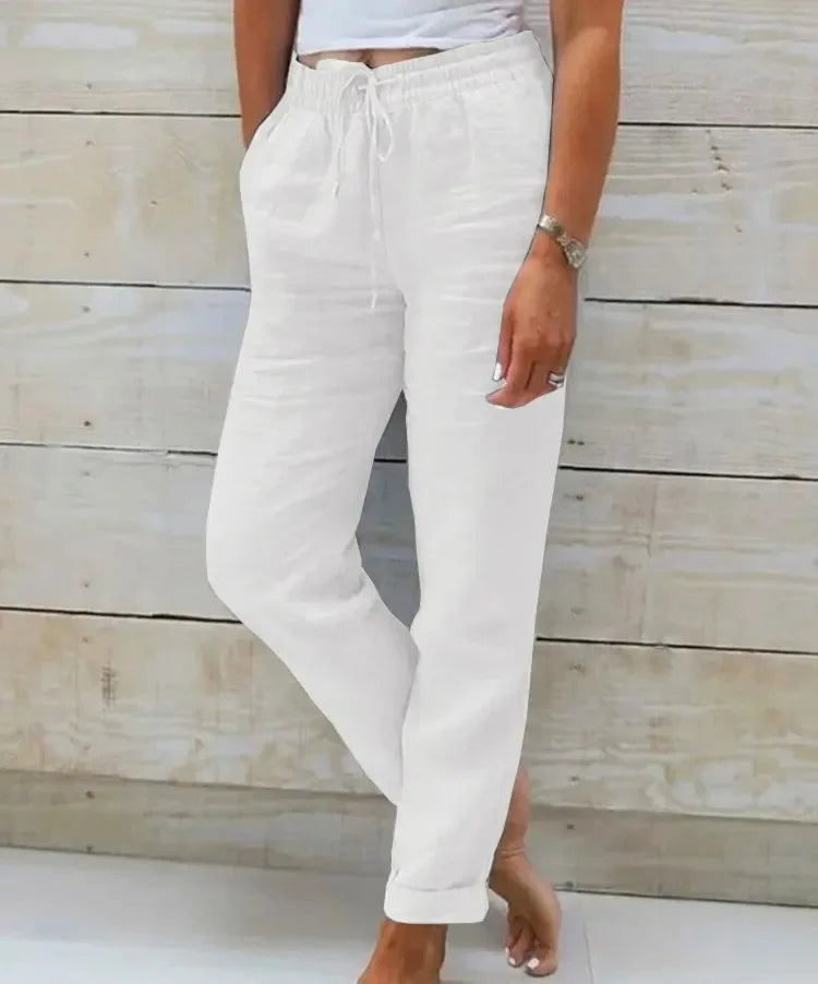 ChicLinen Loose Pants