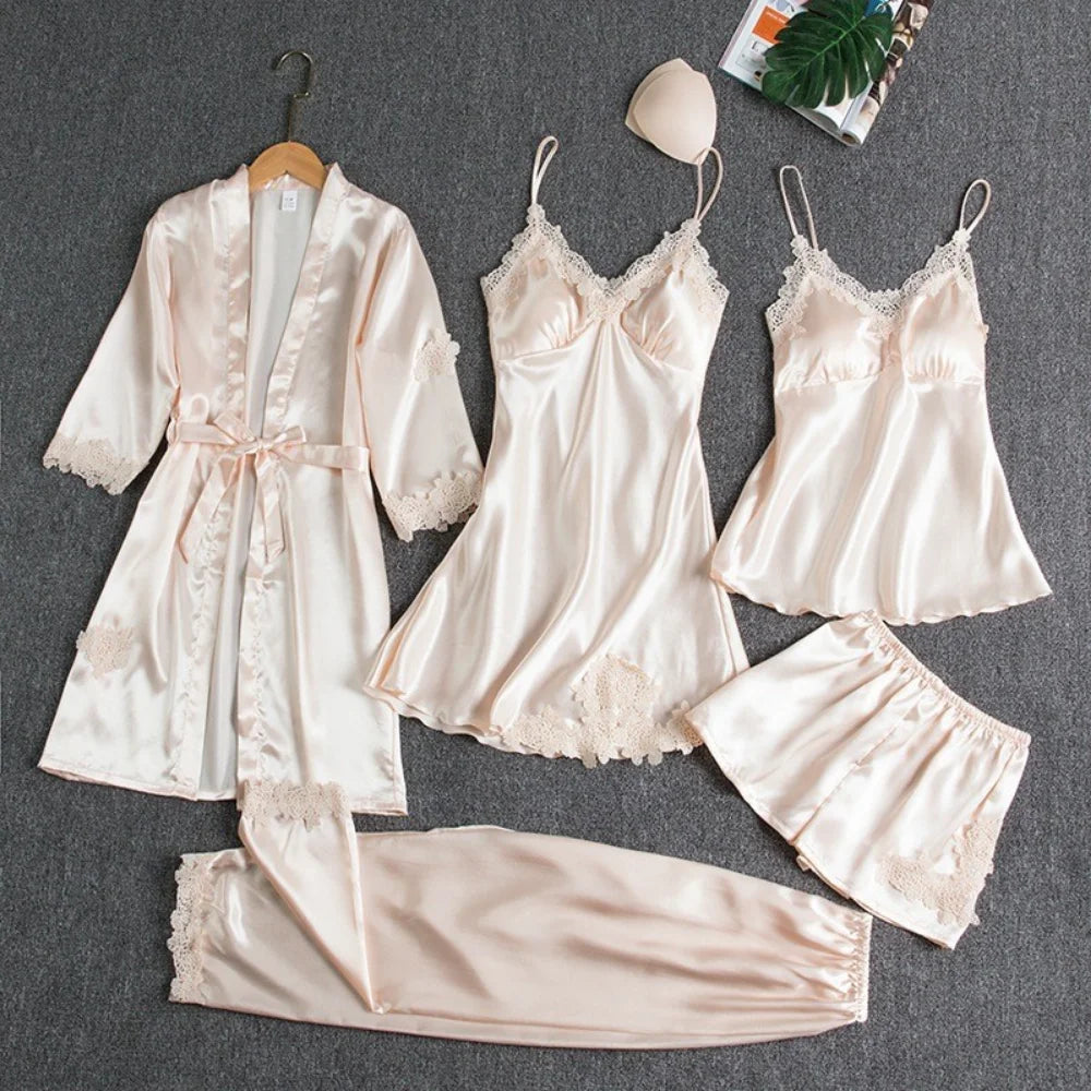 LuxeNight Satin Collection