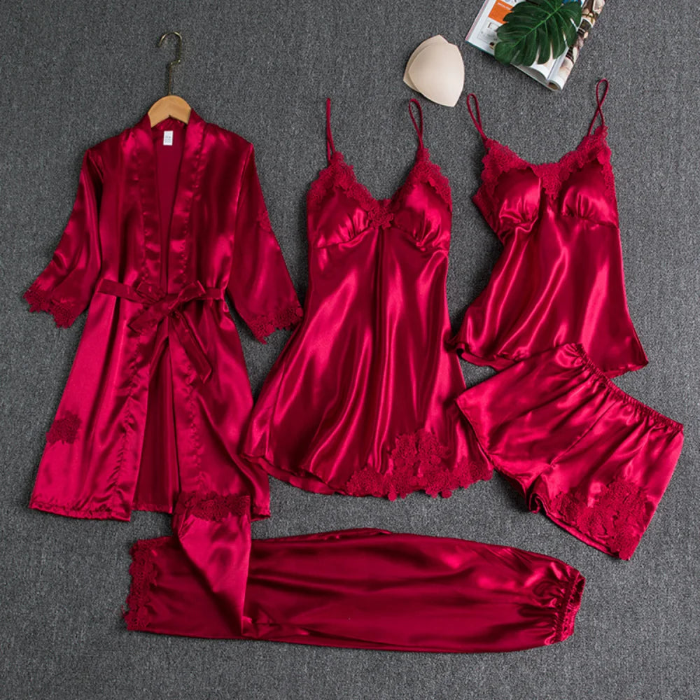 LuxeNight Satin Collection
