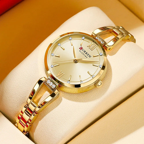 Velvet Luxe Crystal Watch