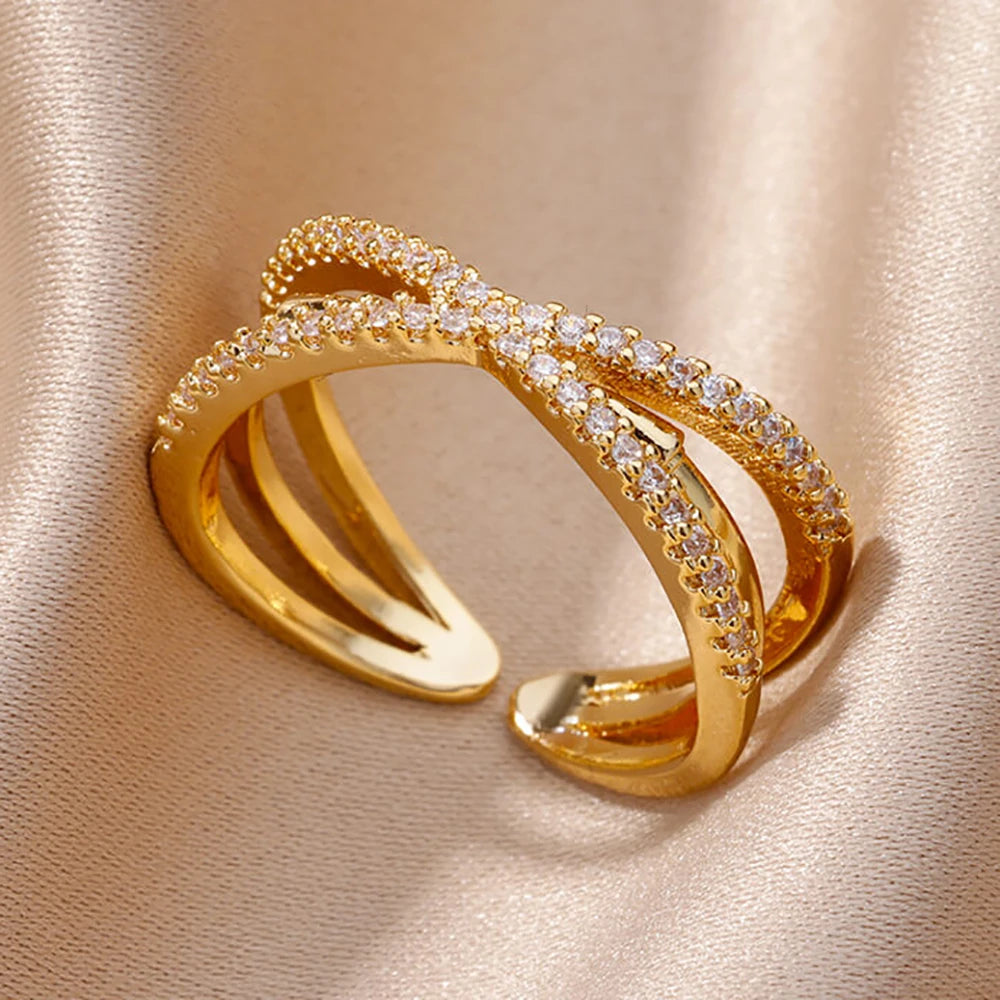 Velvet Celestial Zircon Ring 🌙