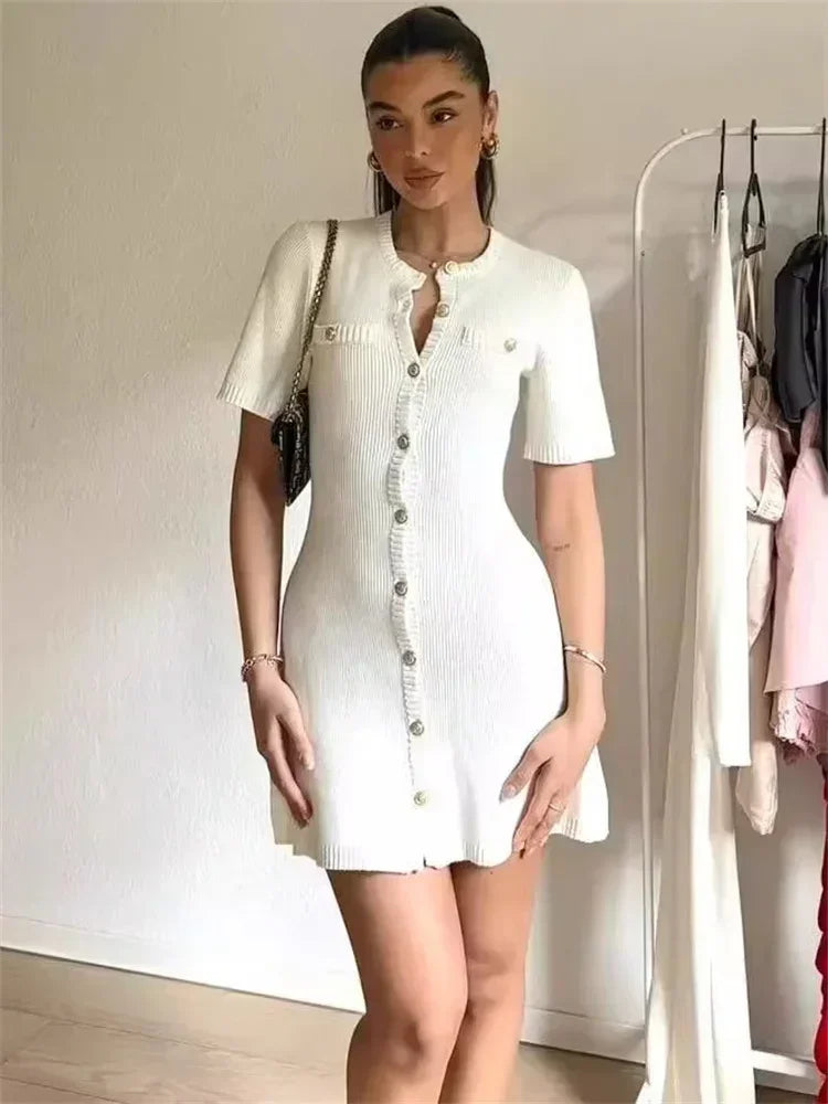 Velvet Chic Knit Dress
