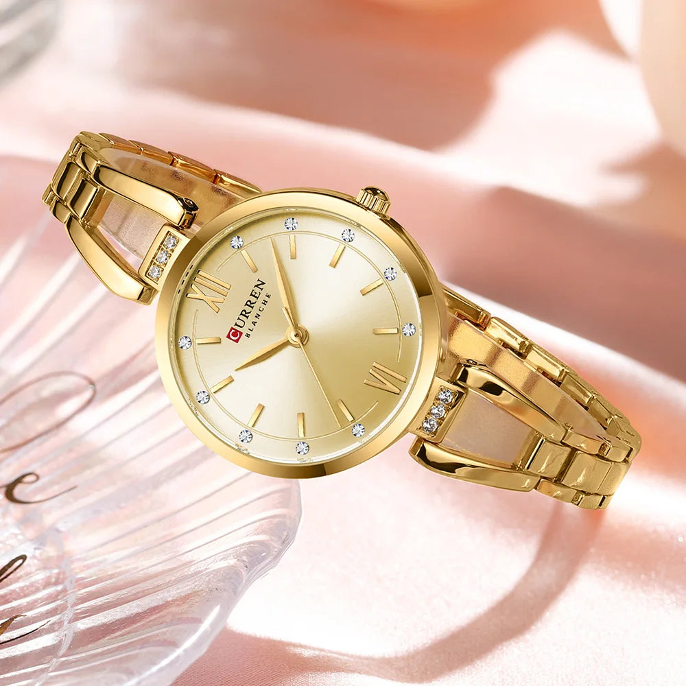 Velvet Luxe Crystal Watch