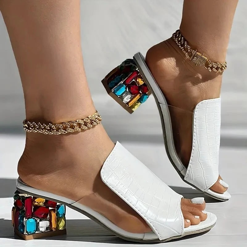 FLÓELS LuxeCrystal Sandalar 🌞