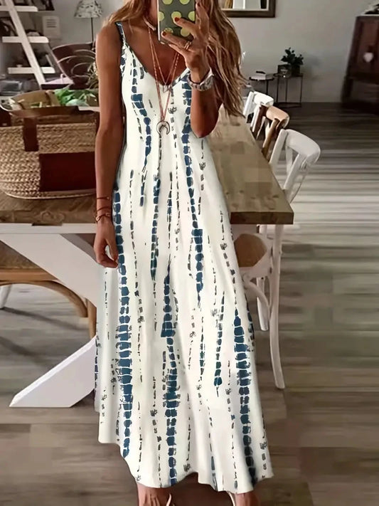 VelvetGlow Beach Maxi