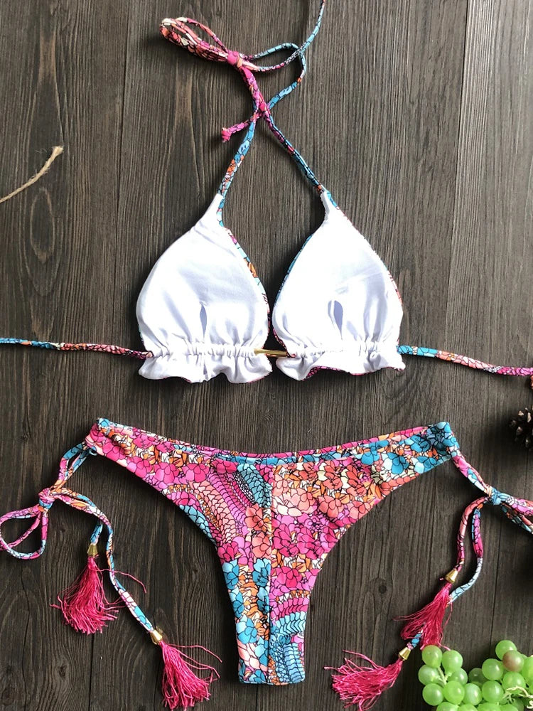 VelvetChic Beach Vibes Bikini 🏖️💫