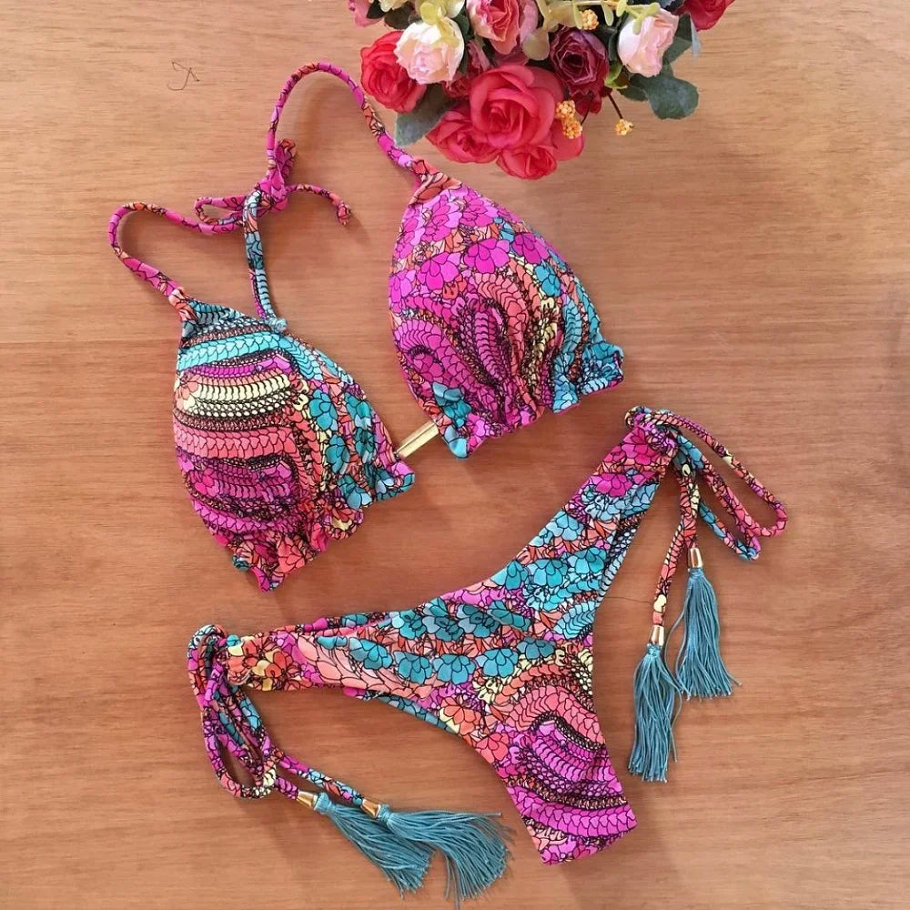 VelvetChic Beach Vibes Bikini 🏖️💫