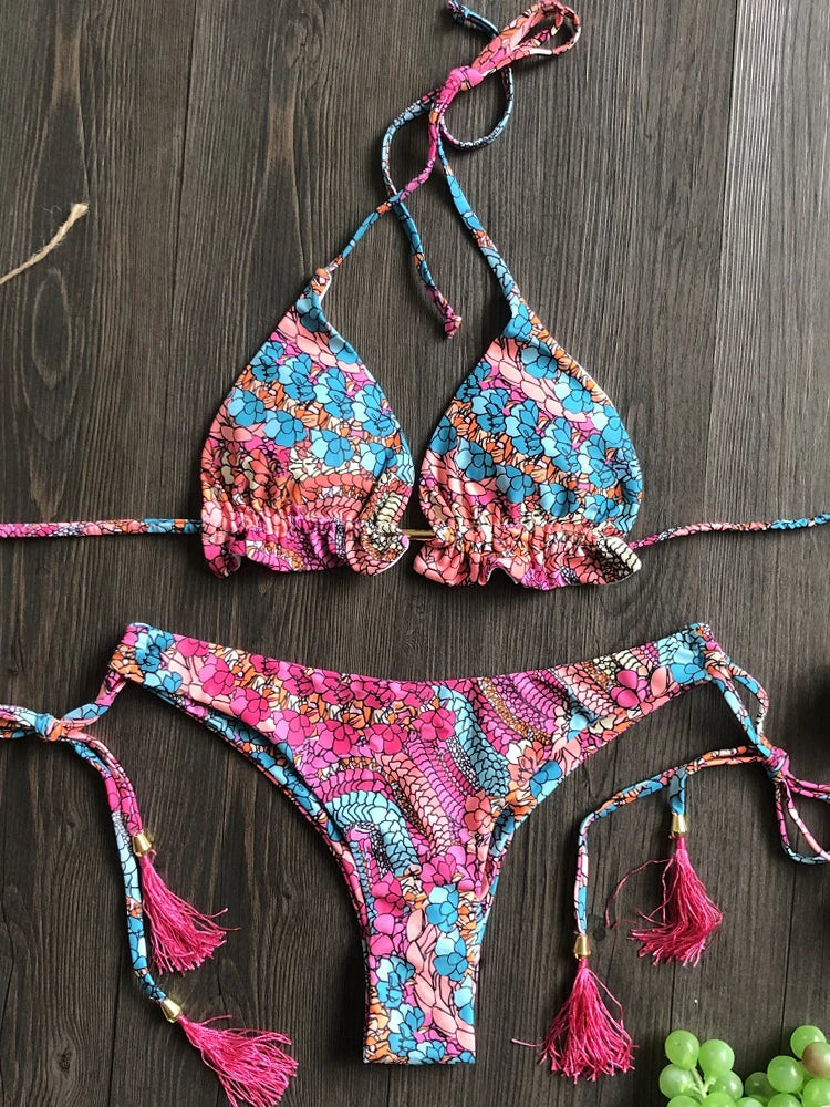 VelvetChic Beach Vibes Bikini 🏖️💫