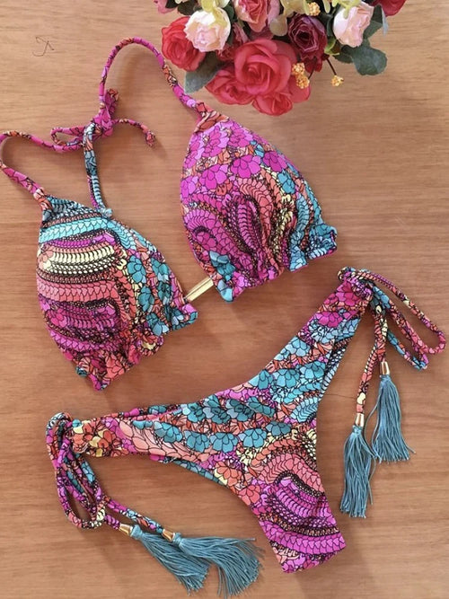 VelvetChic Beach Vibes Bikini 🏖️💫